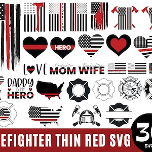Firefighter svg, fire department svg, fire svg, thin red line svg, maltese cross svg,  fireman svg,  US Axe flag svg, Fire dept svg