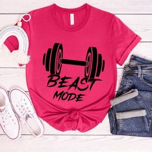 Modo bestia Svg, Entrenamiento divertido Svg, Paquete de entrenamiento Svg, Ejercicio motivacional Svg, Citas de gimnasio Svg, Silueta de fitness Cricut, Archivo de corte de gimnasio.