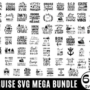 60 Cruise Svg Bundle, Cruise 2023 SVG, Cruise Vacation svg, Boat svg, Cruise Shirt, Family Cruise, Cruise Squad Svg, Anchor Digital Download