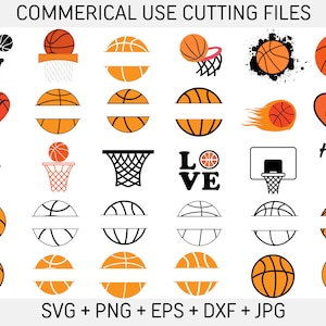Basketball SVG - Basketball SVG für Cricut, Basketball svg Bundle für Cricut, Silhouette, Laser Cutter