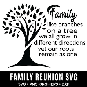 Our Roots Run Deep Shirt Design SVG - Familientreffen Baum SVG Benutzerdefinierte mit Familienname - Baum des Lebens svg