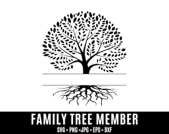 Family tree svg  members, Family reunion svg, Family tree png files, Family tree branch svg, Tree of life svg