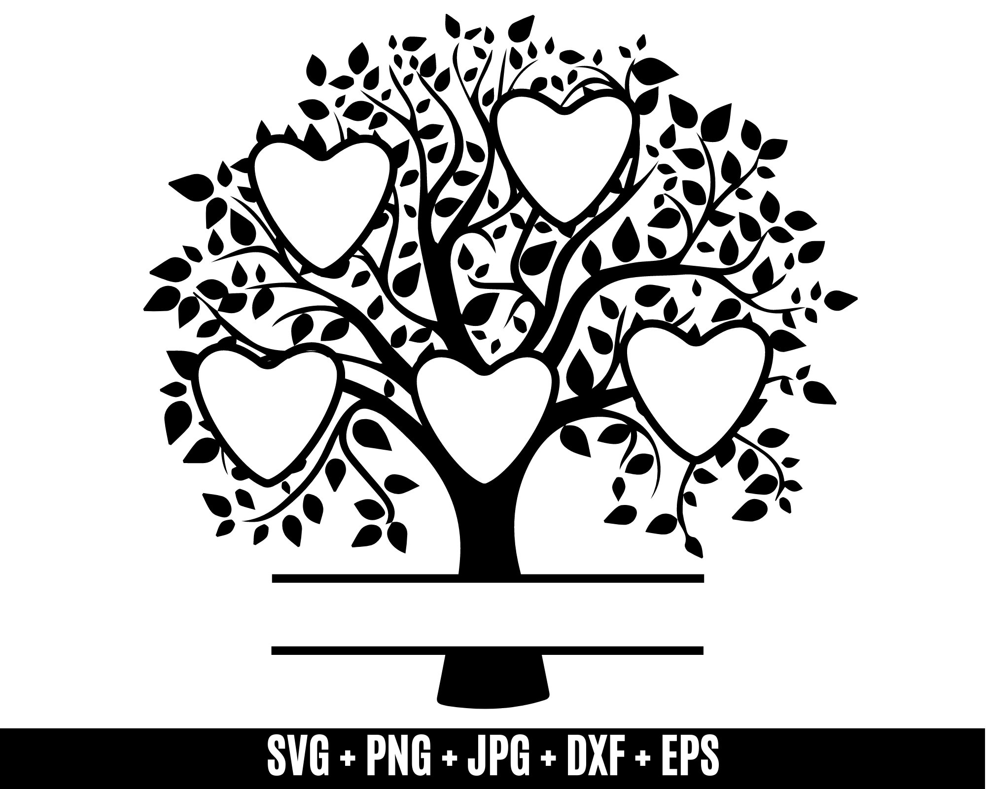 rbol Geneal gico Svg 5 Miembros rbol De La Vida Svg Etsy M xico rbol-geneal-gico-svg-5-miembros-rbol-de-la-vida-svg-etsy-m-xico