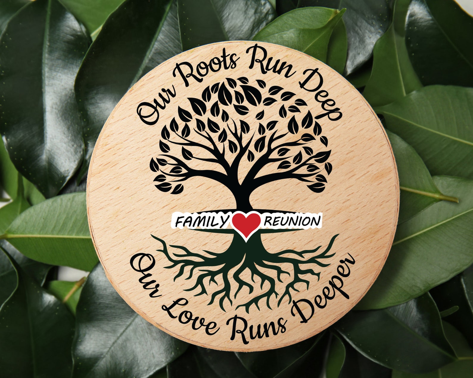 Our Roots Run Deep Shirt Design SVG - Family Reunion Tree SVG Custom ...