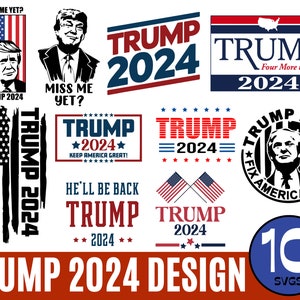 Trump 2024 SVG, Trump America Flag SVG, Anti Biden SVG, FJB SVG, Let's Go Brandon, nog steeds een Trump Girl SVG, Trump 2024 Save America Again.