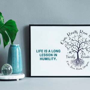 Family Reunion Our Roots Run Deep, Tree of Life Png, Family Tree Svg, Family Reunion Svg, Tree with roots svg, svg, dxf file for cricut image 8