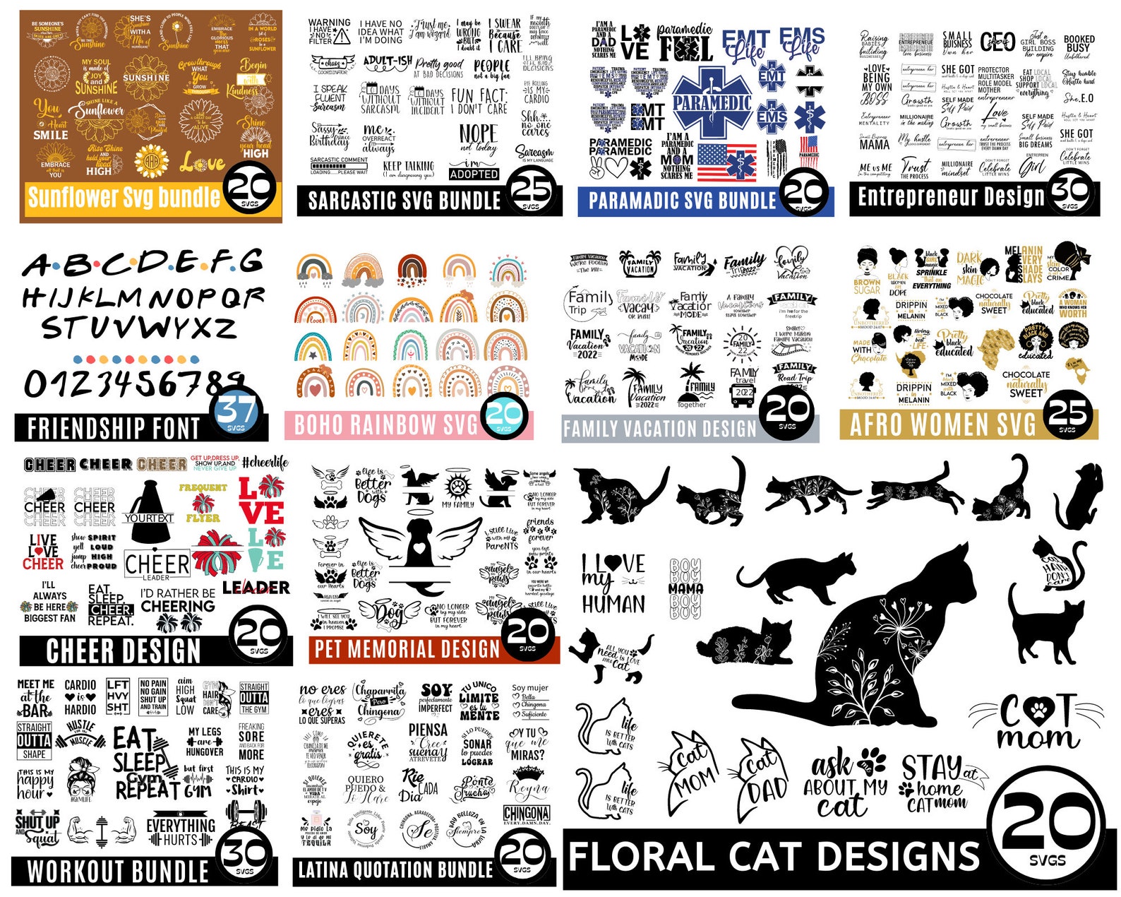 Whole Shop SVG, Mega SVG Bundle, Over 700+ Designs, Bundle Svg, All ...