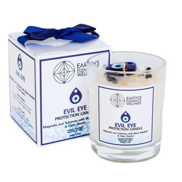 Evil Eye Protection Candle Etsy