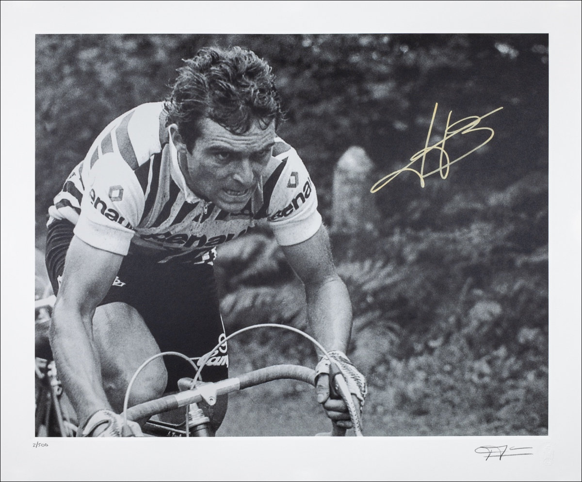 Carte photo 6x4 signée Bernard Hinault Tour de France ... - eBay