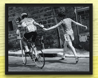 Tour de France, Roger De Vlaeminck &quot;Killer Legs&quot; - Cycling Phototgraph Print