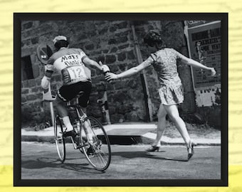 Tour de France, Roger De Vlaeminck "Killer Legs" - Cycling Phototgraph Print