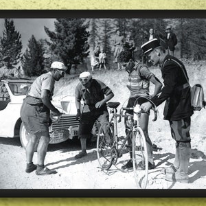 Tour de France 1954, Federico Bahamontes, Cycling Photo Print