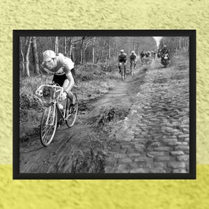 Eddy Merckx, Paris-Roubaix 1969, cykelfototryck 8 x 10