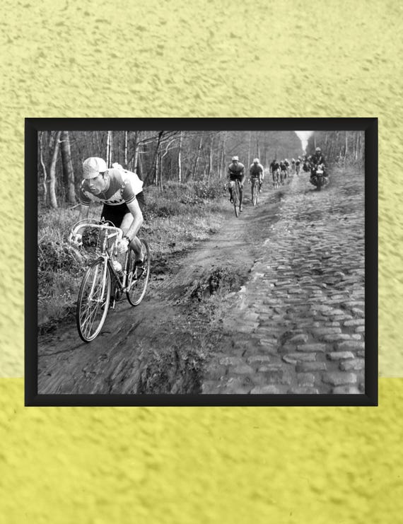 Eddy Merckx, Paris-roubaix 1969, 8 X 10 Cycling Photo Print - Etsy