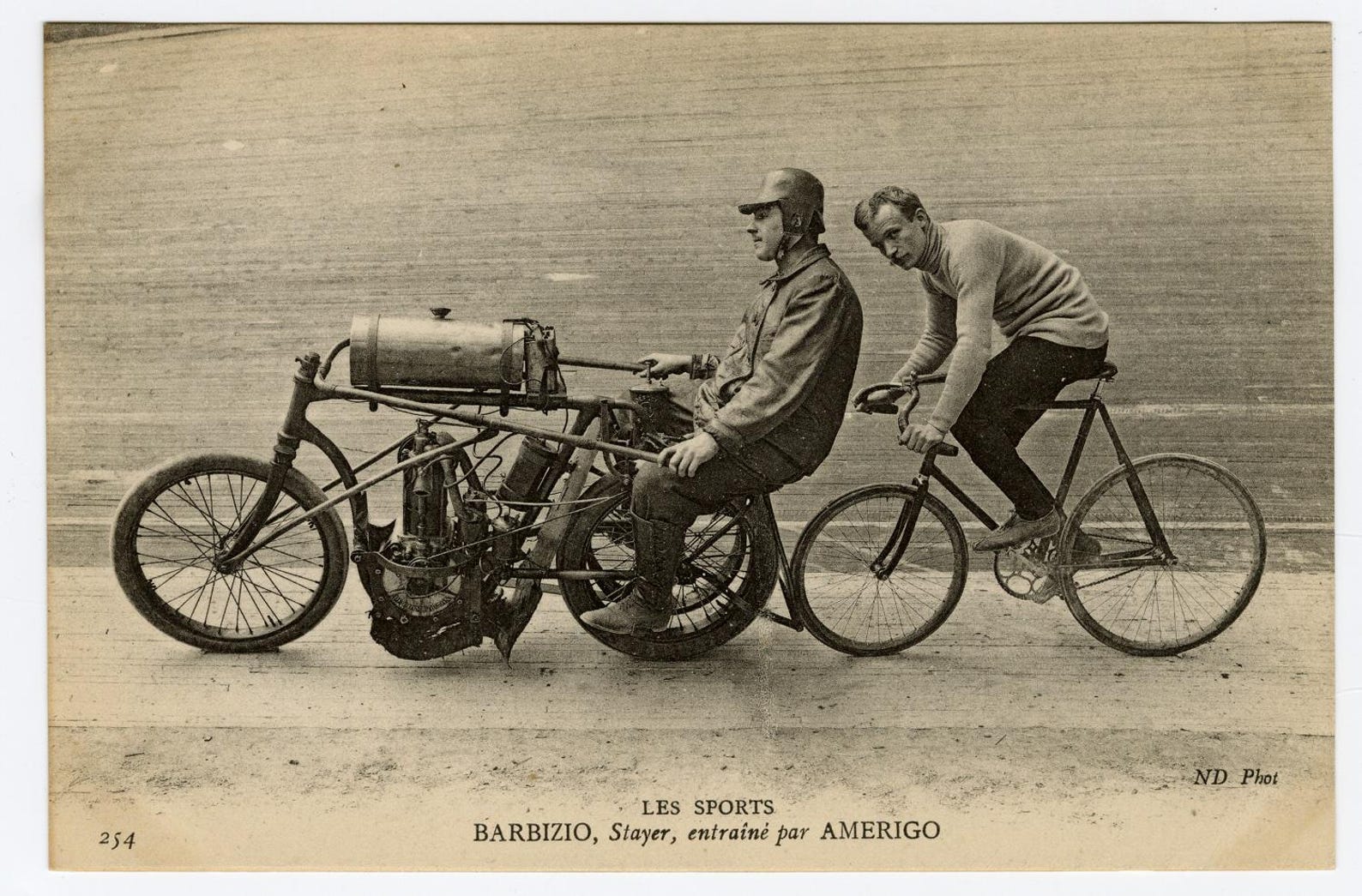 Vintage Stayer Racing Postcard: 1900s French Cycling, Amerigo - Etsy
