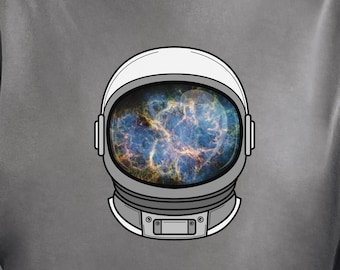 Crab Nebula Astronaut Shirt, Outer Space Tee, Star T-Shirt