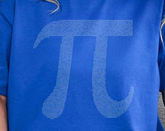 Numbers of Pi Shirt, Math T-shirt, Mathematics Tee