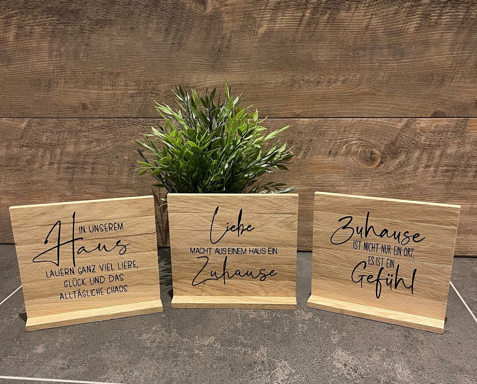 Holzschild Spruch Geschenkidee Klötzchen Etsy.de