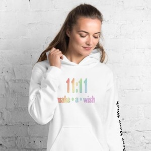 Starburst Hoodie, Hoodie, Hooded Sweatshirt, 11:11 Make a Wish, 1111, Wear Your Wish Hoodie, Make A Wish, Wish Hoodie, Make A Wish Hoodie