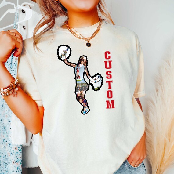 Personalized Cheerleader tshirt | Custom Sports Tee | Cheering is a Sport| Custom Cheer Mom Gift shirt | Customized Mom Shirt for gameday |