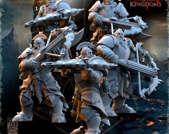 Orc Crossbow Squad / Tabletop Model / Miniature Figurine | The Beholder Miniatures