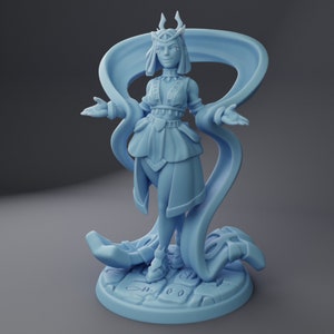 Sehkti the Goddess of Dunes /Tabletop Model / Miniature Figurine | Twin Goddess Minis
