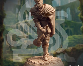 Eramis the Fighting Fiddler / Model stołowy / Figurka miniaturowa | DM Stash