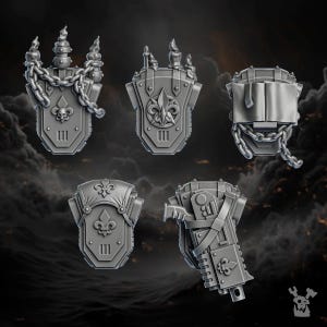 Order of Repentance Backpack Kit / Tabletop Model / Wargaming Miniature | Dakkadakka