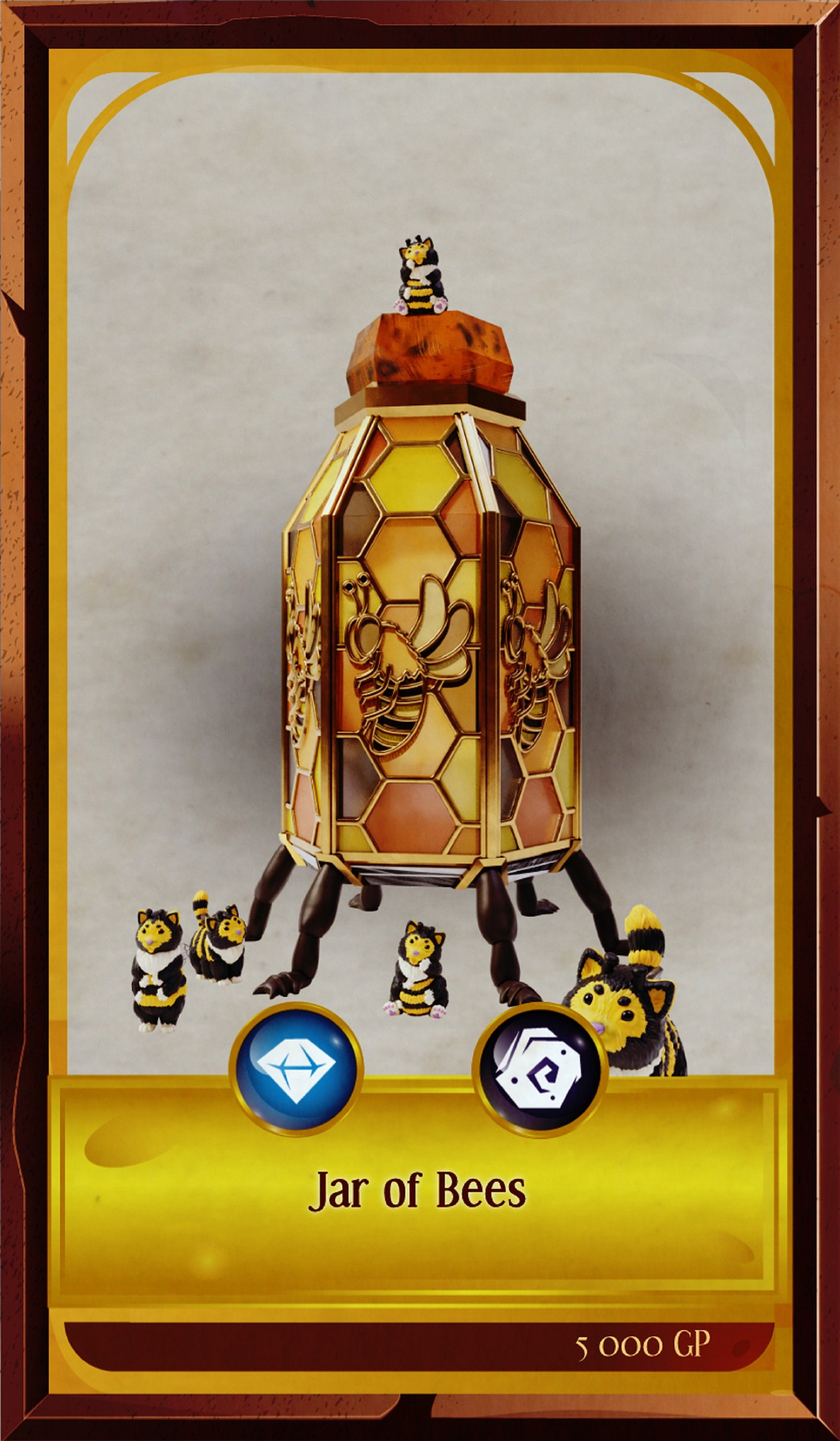 Jar of Bees and Bumblecats / Tabletop Prop / Cosplay Prop | Props and ...