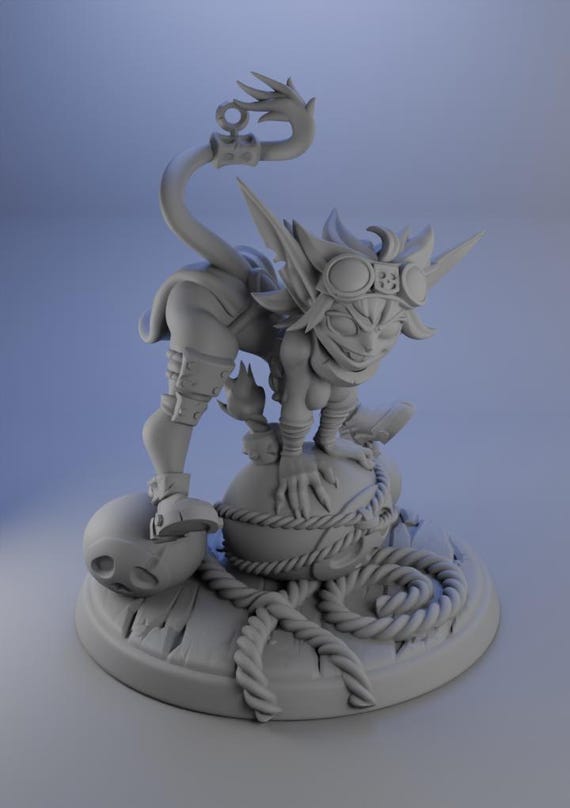 Boom Goblin / Tabletop Model / Miniature Figurine | Twin Goddess Minis