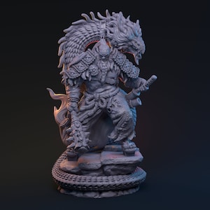 Tosatsusha Oni the Warlord / Tabletop Model / Miniature Figurine | MythReal Games