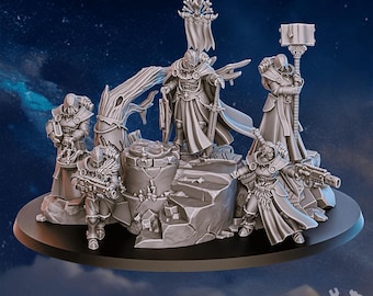 Stormpride Sisterhood Frost Commune / Tabletop Model / Wargaming Miniatures | DakkaDakka