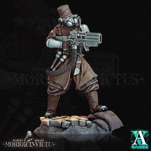 Morior Light Infantry / Tabletop Model / Miniature Figurine | Archvillain Games