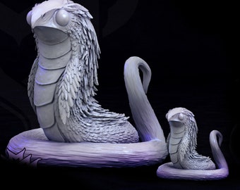 Sępy Wurms / Model stołowy / Miniaturowa figurka | Chaos mini potworów