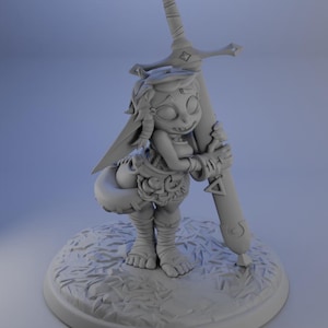 Goblin Squire / Tabletop Model / Miniature Figurine | Twin Goddess Minis