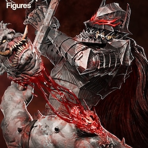 Berserking Warrior / Display Piece Statuette | NomNom Figures