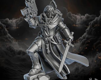 Order of Repentance Sister Verid / Tabletop Model / Wargaming Miniature | Dakkadakka