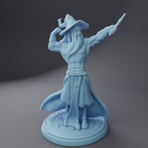 Brentallius the Buff Wizard / Tabletop Model / Miniature Figurine | Twin Goddess Minis