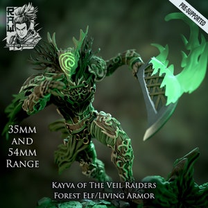Kayva Pactsworn Living Armor / Tafelmodel / Miniatuurbeeldje | Ronin Kunstwerkplaats