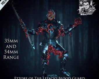 Demon Knight Ettore / Modelo de mesa / Figura en miniatura / Taller de artes Ronin