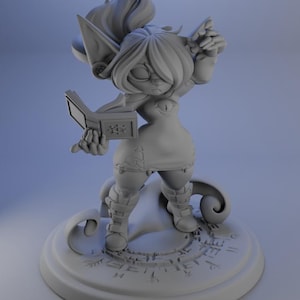 Bitter Candy, el duende vestido imitador / Modelo de mesa / Figura en miniatura / Miniaturas de la diosa gemela