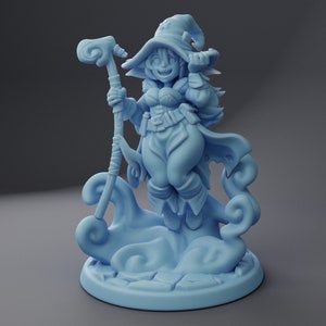 Bruxa Goblin / Modelo de mesa / Estatueta em miniatura | Deusa Gêmea Minis