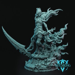 Persephone of the Underworld / Tabletop Model / Display Piece | Witchsong Miniatures