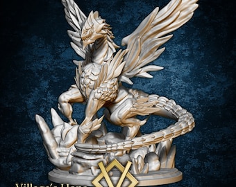 Guardian Dragon / Tabletop Model / Miniature Figurine | Village's Hope