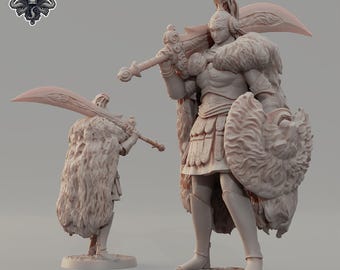 Redmane Dame / Tabletop Model / Miniature Figurine | Realsteone Miniatures