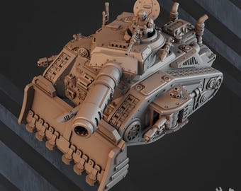 Lethal Rage LR-6 Battle Tank / Tabletop Model / Wargaming Miniature |
