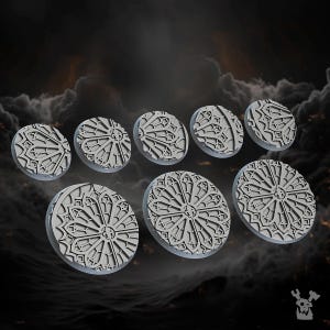 Order of Repentance Bases / Tabletop model / Wargaming Miniature | Dakkadakka