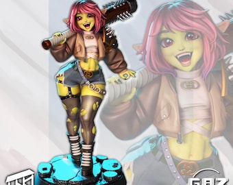 Bashbelle the Glitzy Gobbo / Tabletop Model / Miniature Figurine | Gaz Miniatures