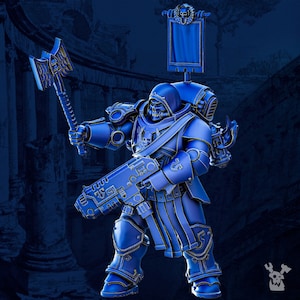 Legio Prima Victrix Priest / Tabletop Model / Wargaming Miniature | DakkaDakka