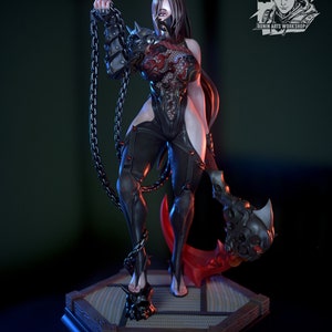 Female Ninja Kisari Karasu / Display Piece | Ronin Arts Workshop